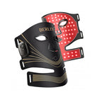 BERLIY Red Light Therapy Face & Neck Mask – Cordless LED Light Therapy Mask with 4 Modes