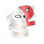 BERLIY Red Light Therapy Face & Neck Mask – Cordless LED Light Therapy Mask with 4 Modes